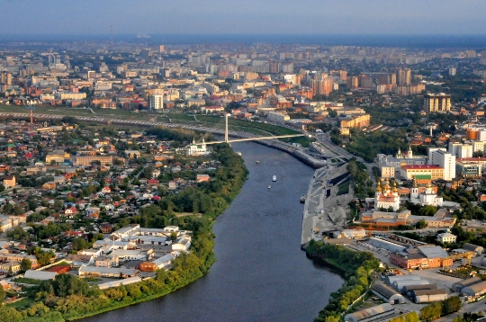 Vyhliadkové plošiny z Tyumen