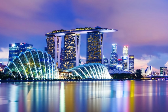 Beobachtungsdecks in Singapur