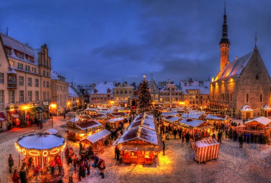 Kerstmis in Tallinn