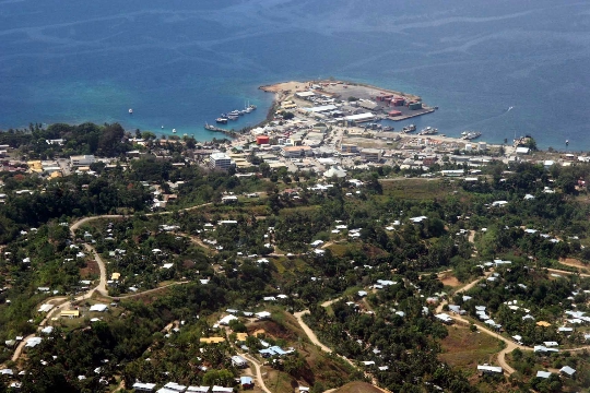 هونيارا هي عاصمة جزر سليمان