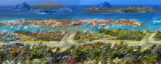 Victoria - the capital of the Seychelles