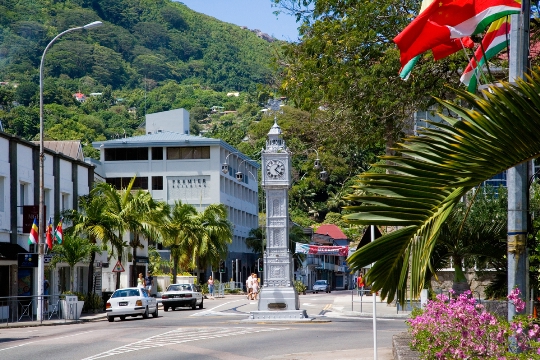 Victoria is de hoofdstad van de Seychellen