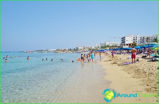 Stranden in Protaras