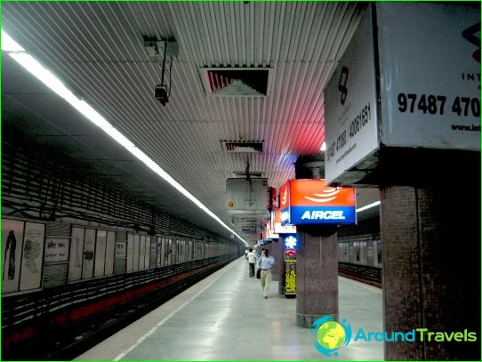 Kolkata metro: diagram, photo, description