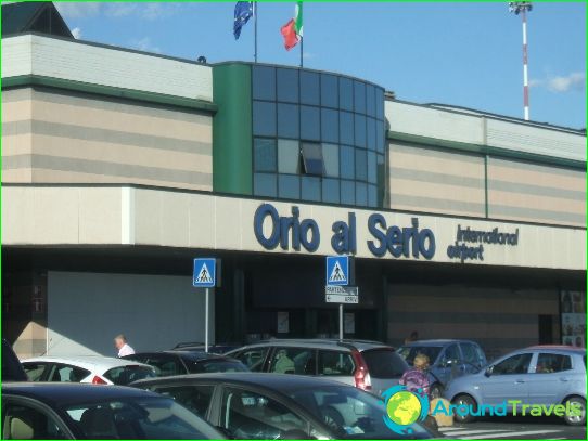 Luchthaven in Bergamo