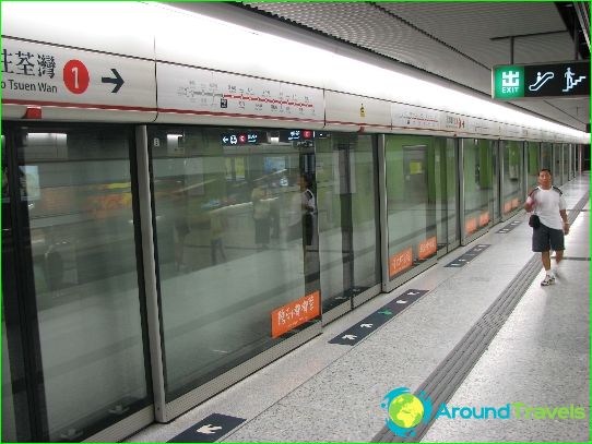 مترو هونج كونج: الخريطة ، الصورة ، الوصف