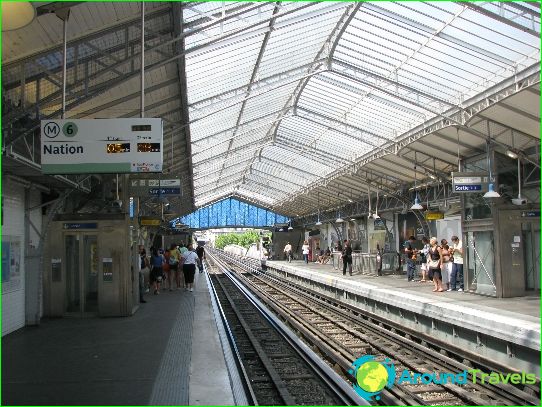 Парижко метро: карта, снимка, описание
