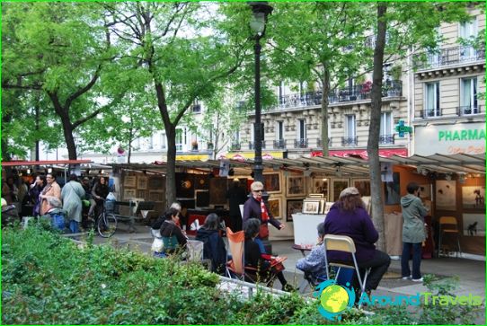 Shops and markets in Paris