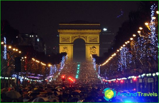 Neues Jahr in Paris