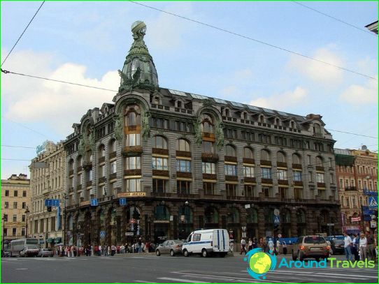 Geschäfte und Einkaufszentren von St. Petersburg