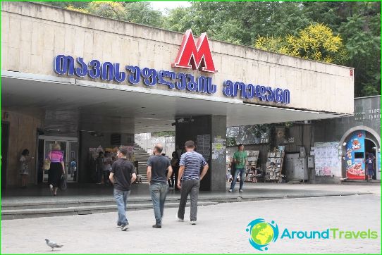 Метро в Тбилиси: схема, снимка, описание