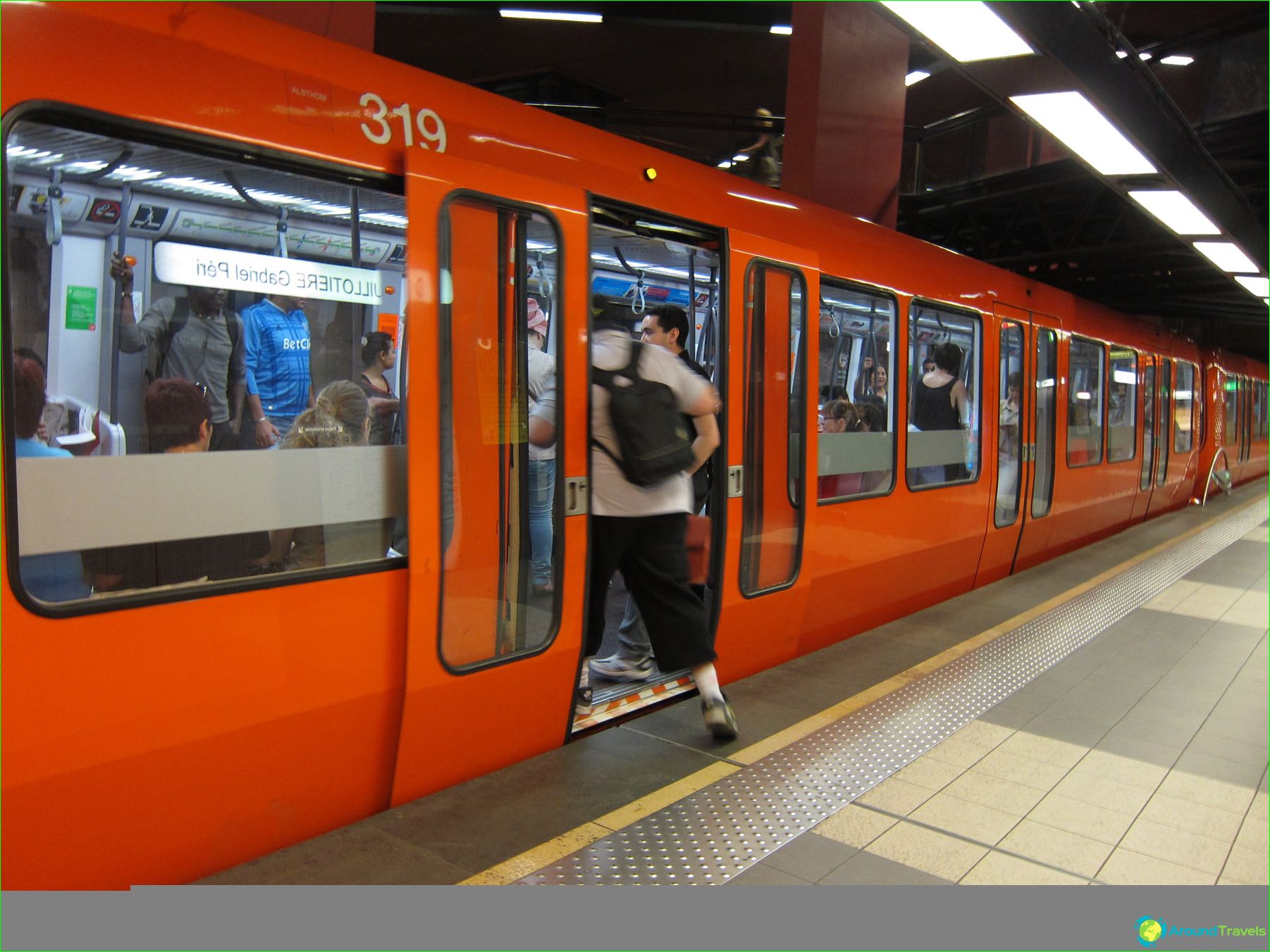 Metro Lyon: schemat, zdjęcie, opis