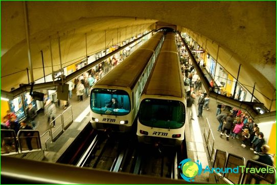 Marseille metro: diagram, photo, description