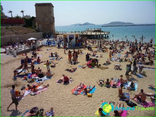 Marseille beaches