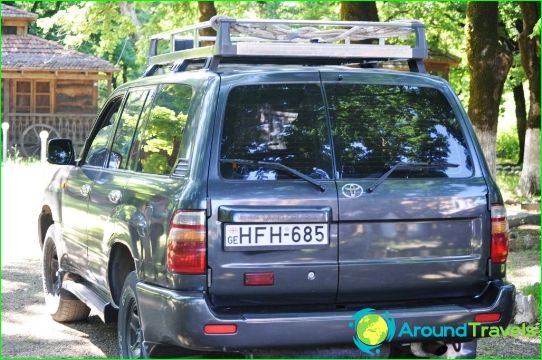 Location de voiture en Géorgie