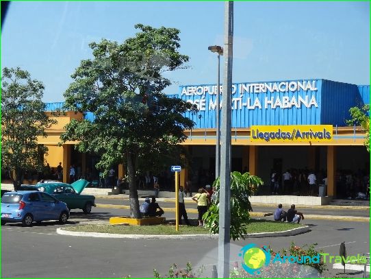 Airport in Havana