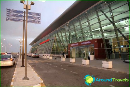 Luchthaven in Tbilisi