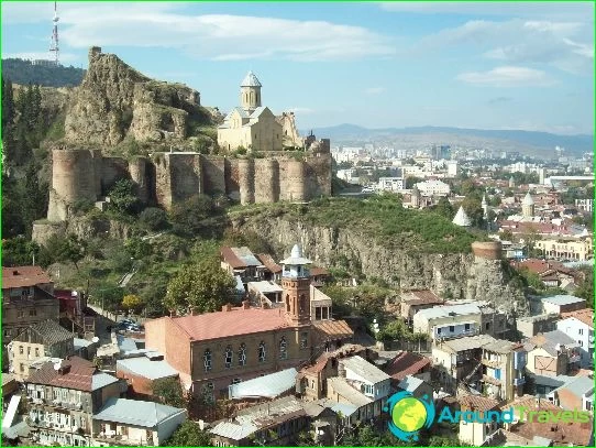 Tbilisi - Georgiens huvudstad