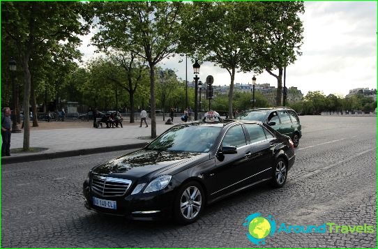 Taxi en paris