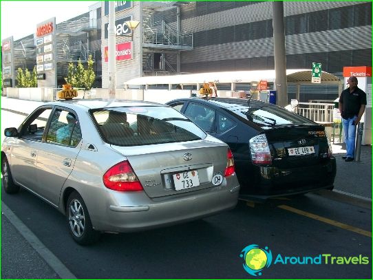 Taxi v Tbilisi