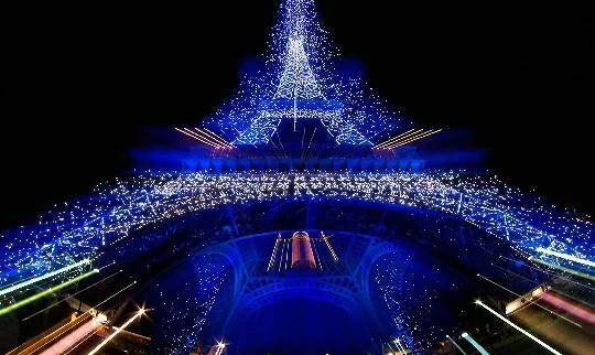 Paris'te Noel