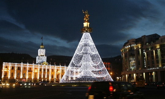 Коледа в Тбилиси