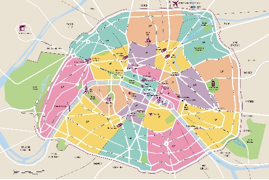 Districts of Paris