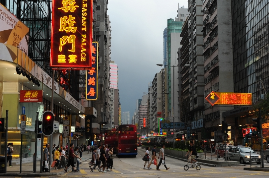 شوارع هونج كونج