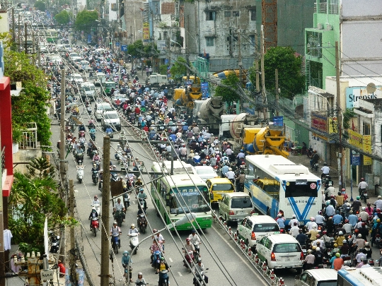 Ho Chi Minh Stadtbezirke