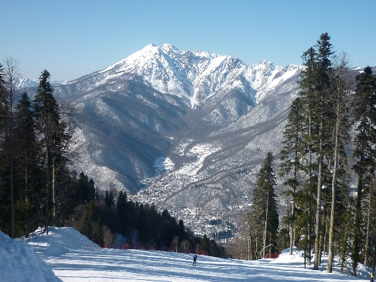 Observation decks of Krasnaya Polyana