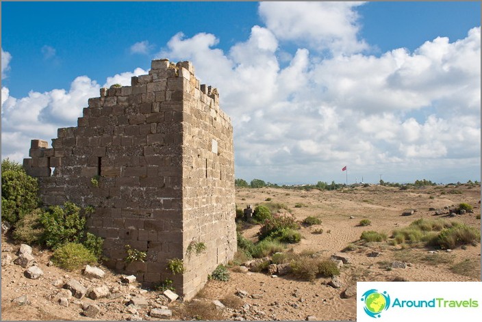 Ruins of the city of Side. Turkey.