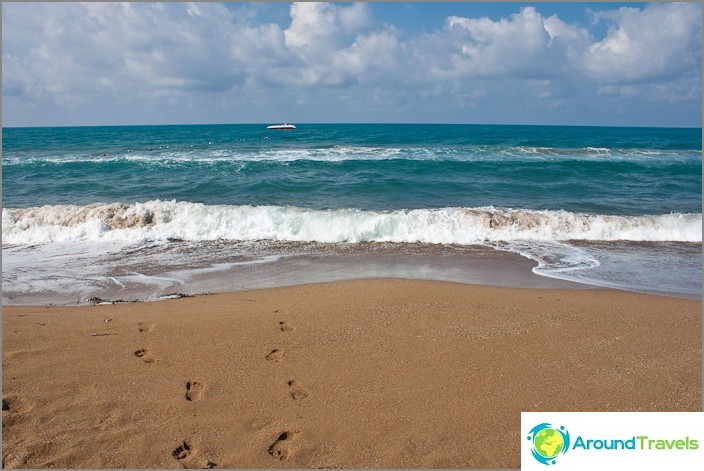 Resort Turchia. Spiagge laterali.