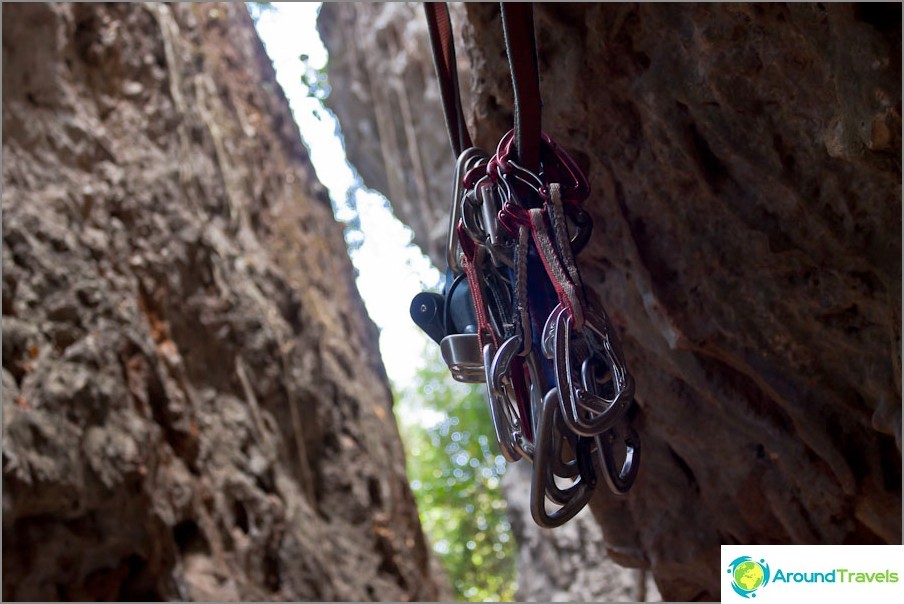 Escalada en roca en laos