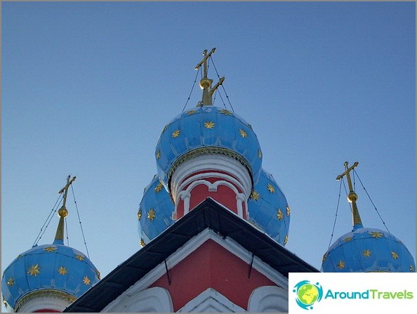 Uglich. Biserica din Tsarevich Dmitry pe sânge.
