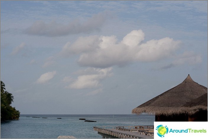 Maldivene. Kuromati Island.