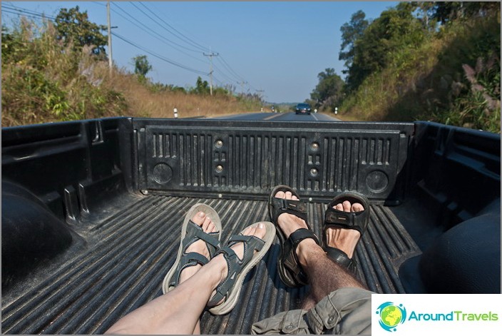 Hitchhiking in Thailand