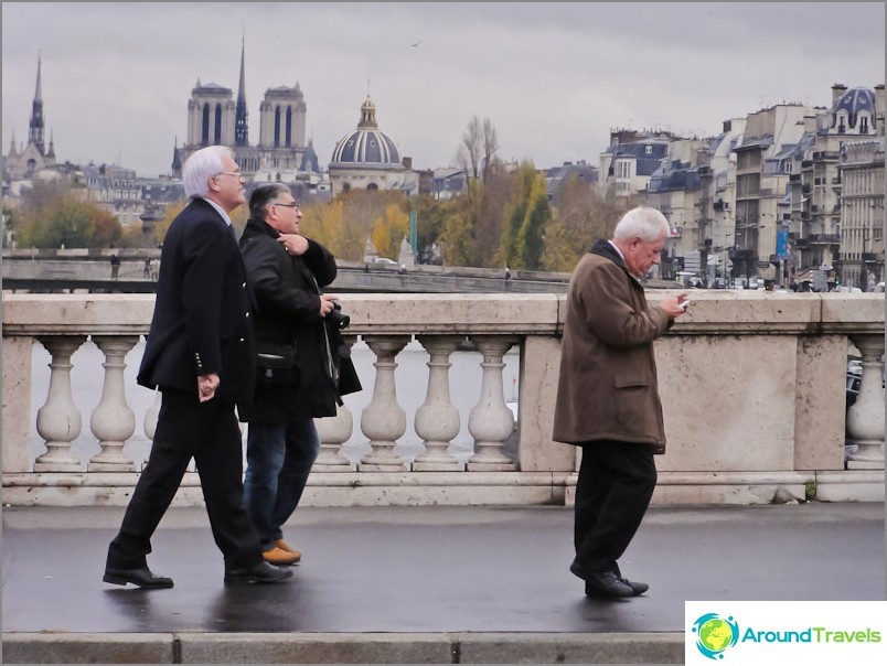 Elderly generation of France