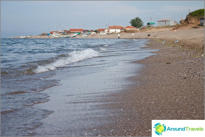 Rest on the Black Sea in Turkey. Karasu.