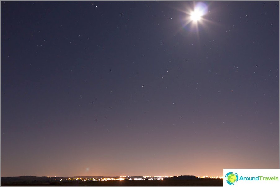 Paysages nocturnes - routes de France