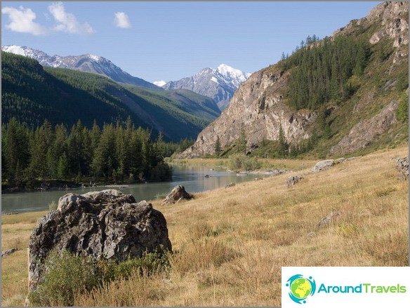 Altai. Chuya-floden.