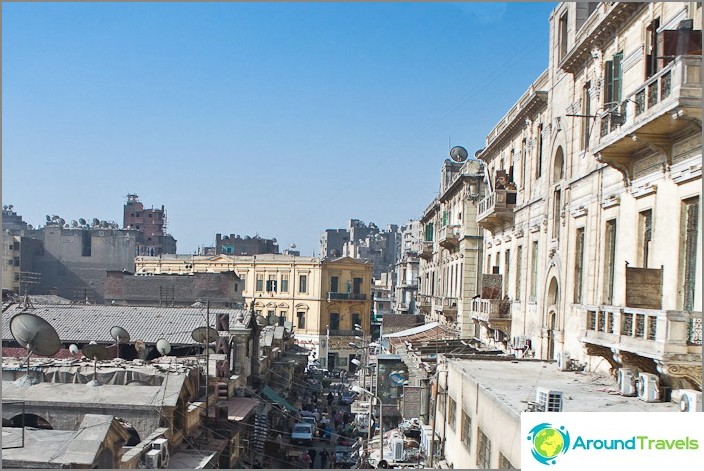 Città del Cairo. strade