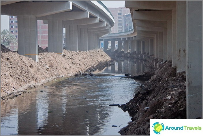 Egypt. Cairo. Probably waste water.