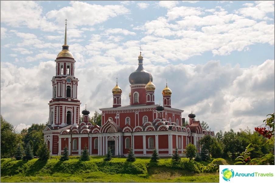 Lugar favorito para los paseos de Dostoievski - terraplén Polisti en Staraya Russa