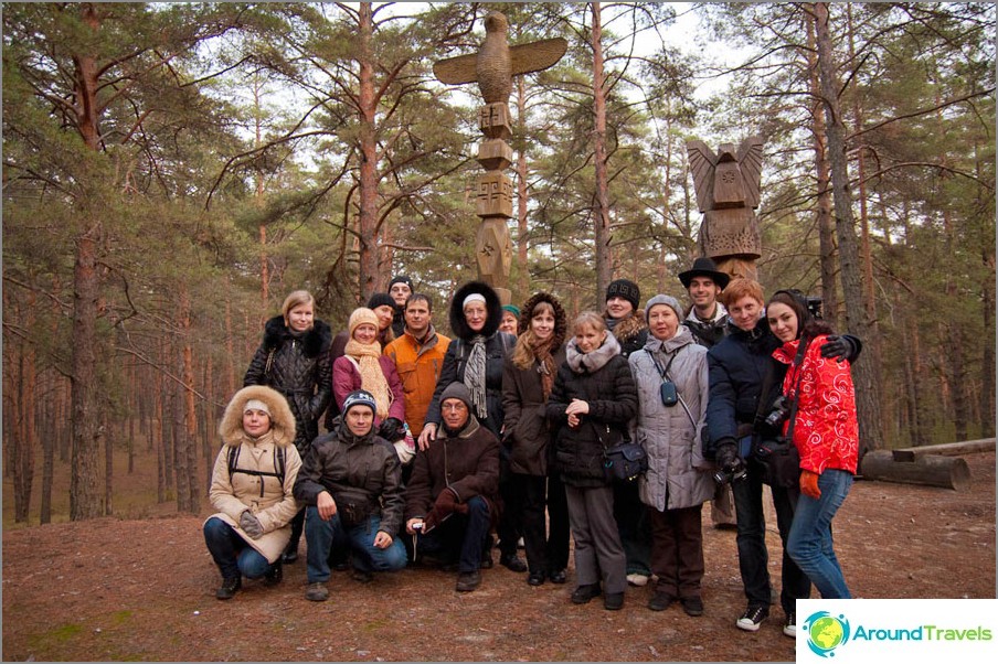 In the ethnographic park Suvar, the Republic of Chuvashia