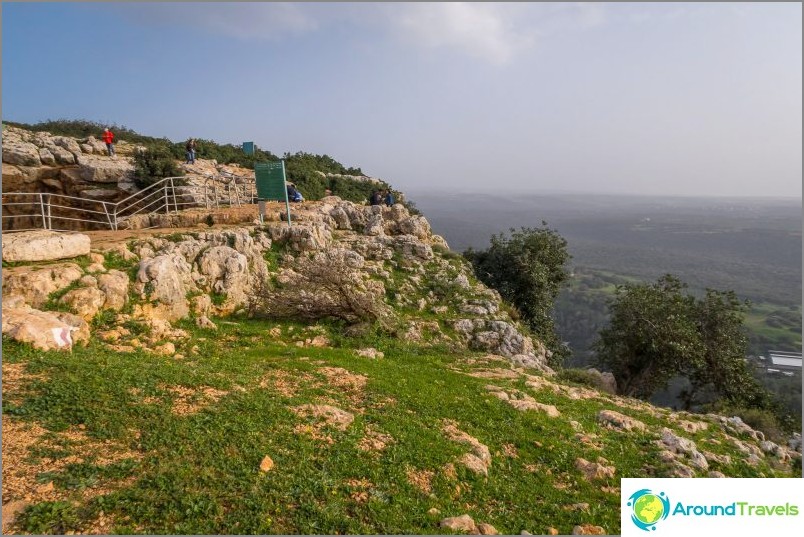 Rocha impressionante no norte de Israel - Adamit Park e Keshet cave