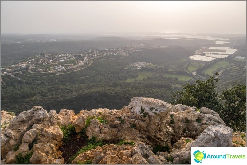 Superbe rocher dans le nord d'Israël - Adamit Park et Keshet cave