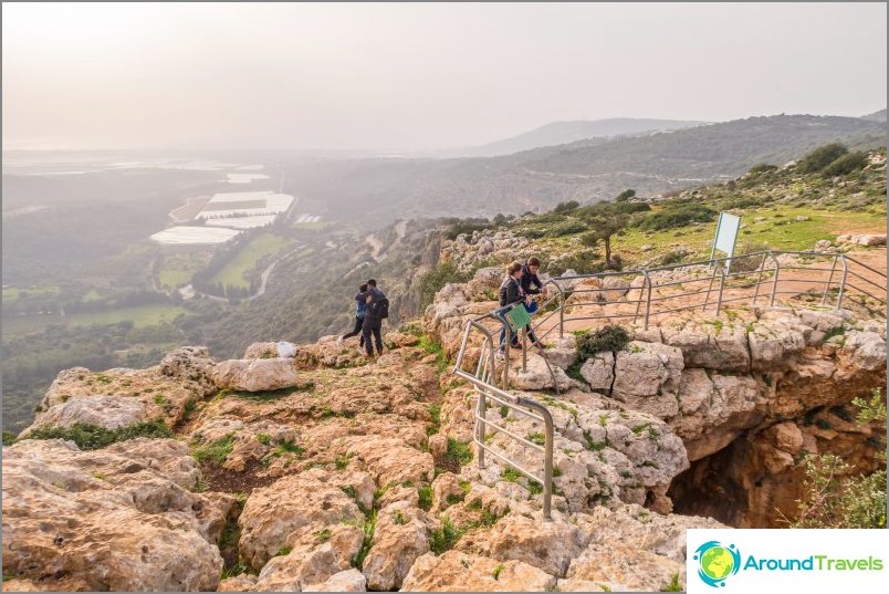 Upea kallio pohjoisessa Israelissa - Adamit Park ja Keshet-luola