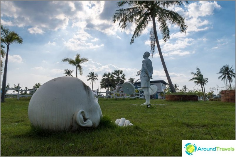 Love Art Park em Pattaya - um parque erótico para um amador