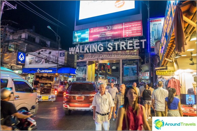 Volkin Street in Pattaya - the legendary street of sin