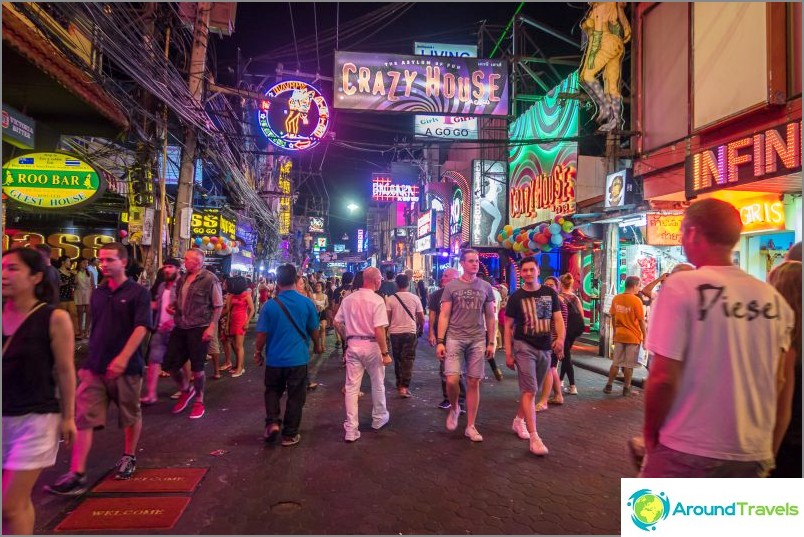 Volkin Street in Pattaya - the legendary street of sin